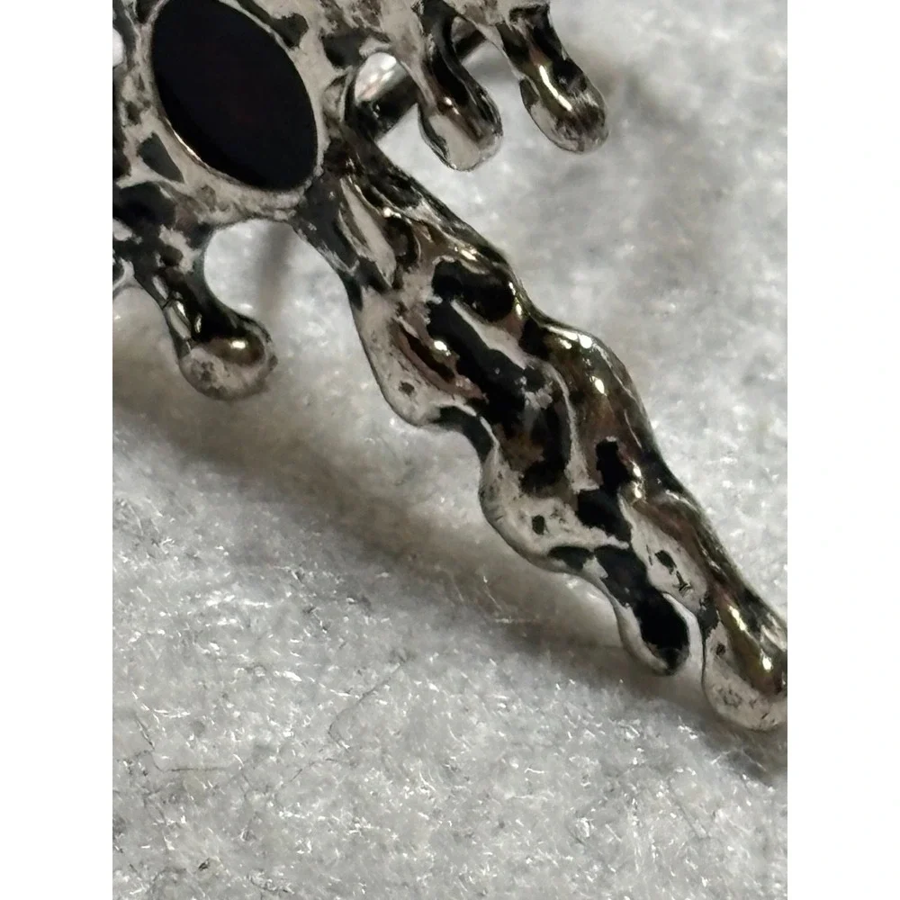 #35. Adjustable Molten-style Cross Ring